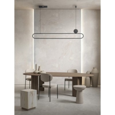 NICODEMO PENDANT CCT DIMM BK + REMOTE CONTROL