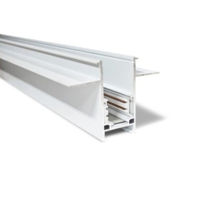 Szynoprzewód ALFA TRACK MAGNETIC GIPS2 3m biały + END CAPS