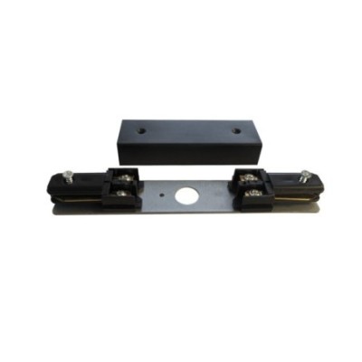 Zasilanie środkowe do szyny montażowej TRACK 1LINE STRAIGHT CONNECTOR POWER Czarny