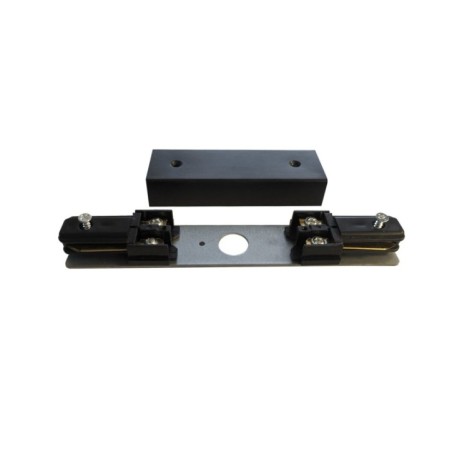 Zasilanie środkowe do szyny montażowej TRACK 1LINE STRAIGHT CONNECTOR POWER Czarny