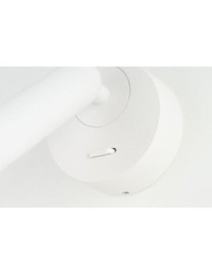 LUGANO ROUND WALL Biały