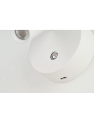 COMO ROUND WALL DIMM Biały