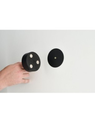 COMO ROUND WALL DIMM Czarny