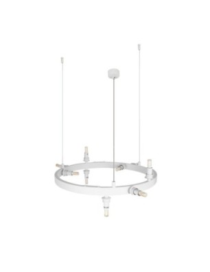 Baza BUBBLES LAMPBODY ROUND 10 Biały