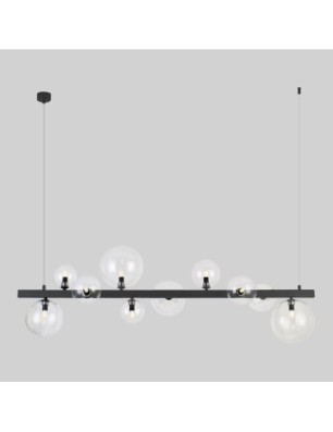 Komplet kloszy przezroczysty 10 BUBBLES GLASS SHADES SET 10 CLEAR