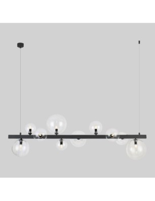 Komplet kloszy przezroczysty 10 BUBBLES GLASS SHADES SET 10 CLEAR