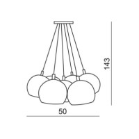 Noa 7 Czarny / Złoty