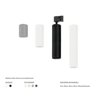 Baza LUCAS BASE TRACK 3 LINE GU10 Czarny