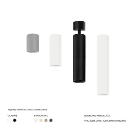 Baza LUCAS BASE DOWNLIGHT GU10 Czarny