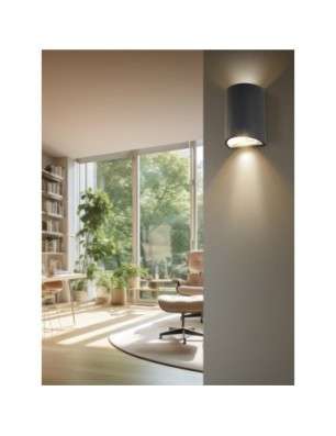 Kinkiet Lucius WALL 2 Czarny