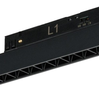 ALFA KIRA TRACK MAGNETIC 2LINE 24W CCT SWITCH DIMM BK