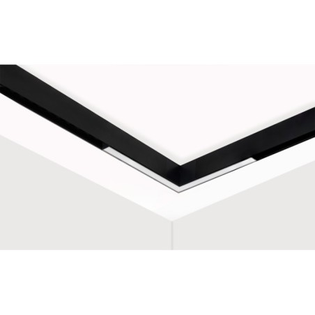 ALFA SAGA TRACK MAGNETIC 2LINE CORNER A 24W CCT SWITCH DIM BK