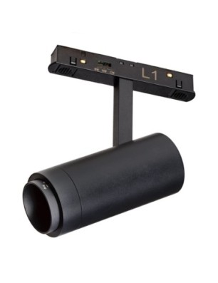 ALFA OPTICA TRACK MAGNETIC 2LINE 12W CCT SWITCH DIM BK