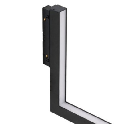 ALFA SAGA TRACK MAGNETIC 24W DALI CORNER B CCT DIMM BK