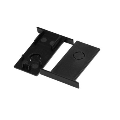 ALFA TRACK MAGNETIC END CAP ANODISED Czekoladowy