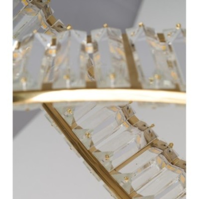 SPARK WAVES PENDANT 120 CCT DIMM + REMOTE CONTROL Złoty