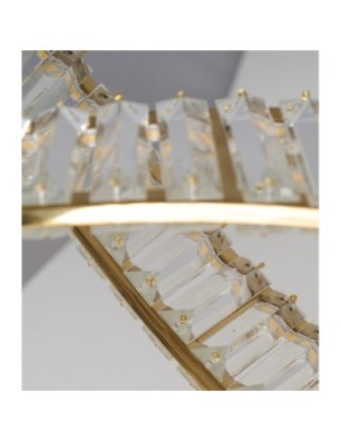 SPARK WAVES PENDANT 120 CCT DIMM + REMOTE CONTROL Złoty