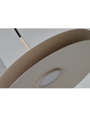 DISC PENDANT 35 BEIGE