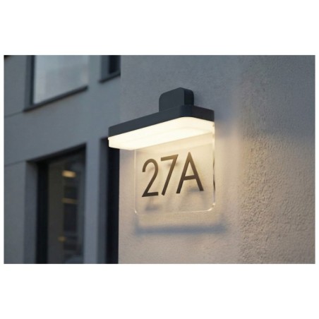 OPLO NUMBER WALL 3000K IP54 BK