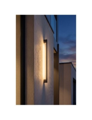 GUSTO 120 WALL IP54 3000K BLACK