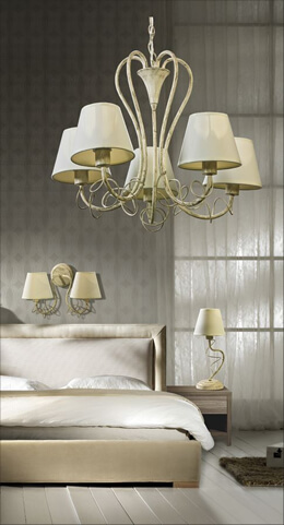 Piękne lampy wiszące do sypialni