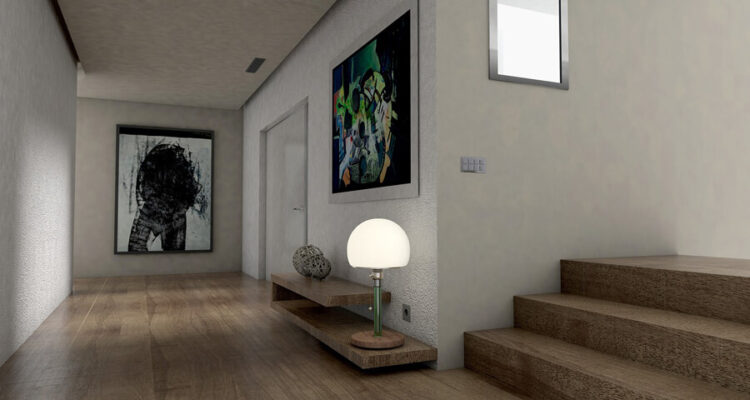 lampa z czujnikiem ruchu do przedpokoju